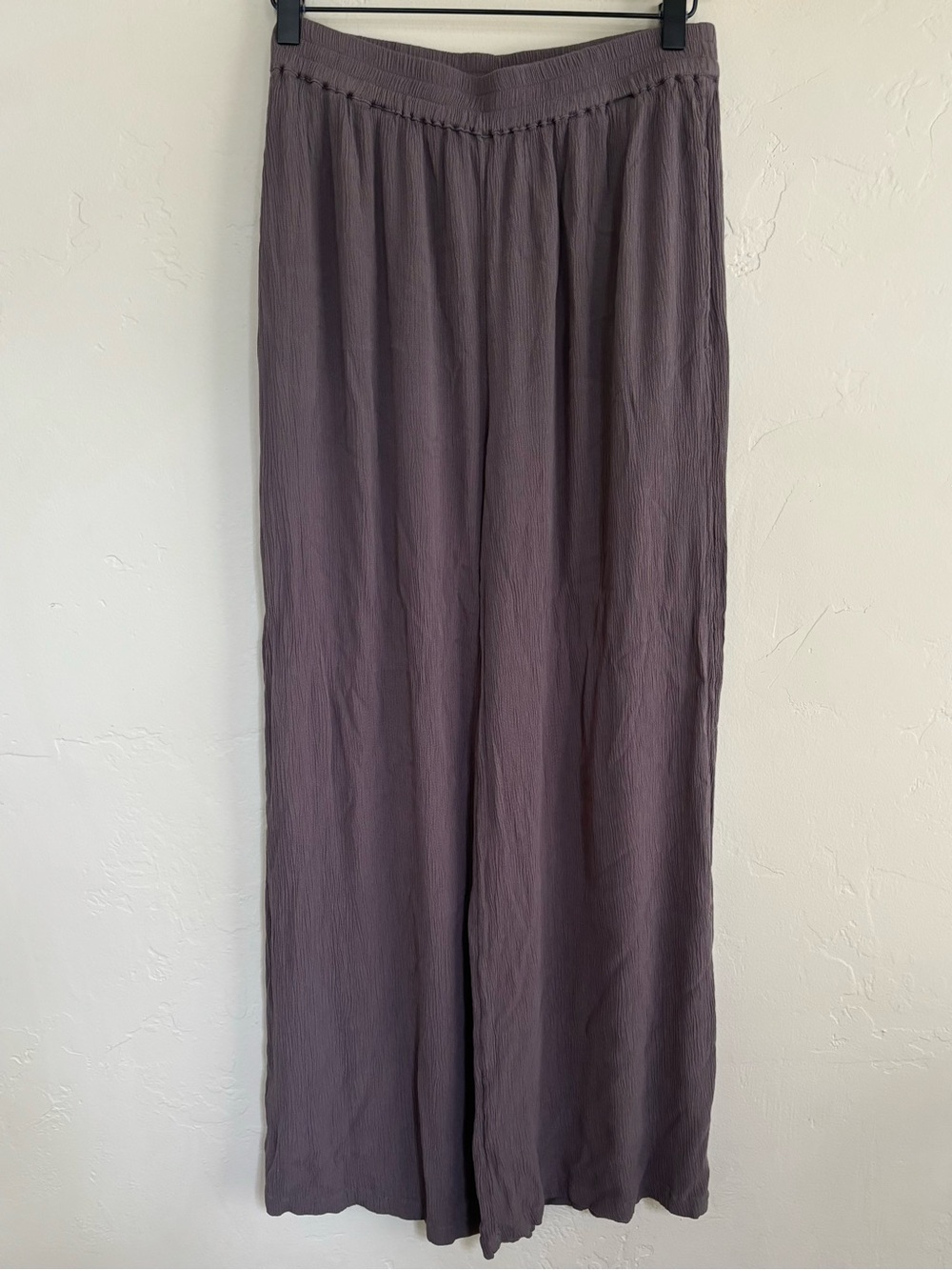 Volcom Stoneshine Junki Beach Pant Women’s Size Small Dark Grey Wide Leg